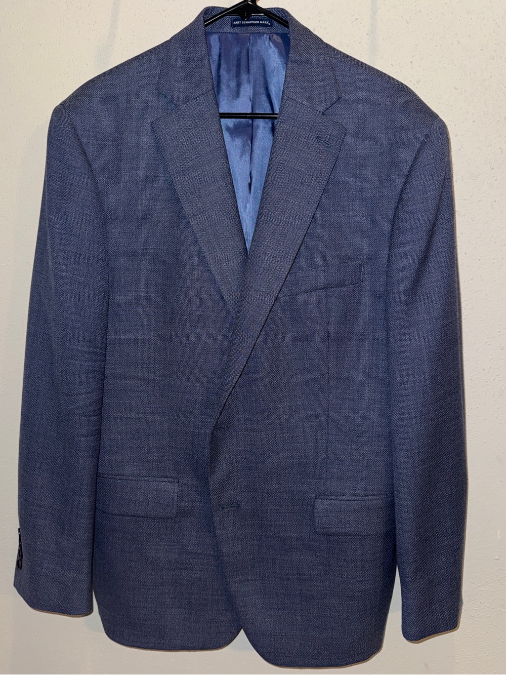 Hart Schaffner Marx Chicago Fit Blue Sport Coat Blazer